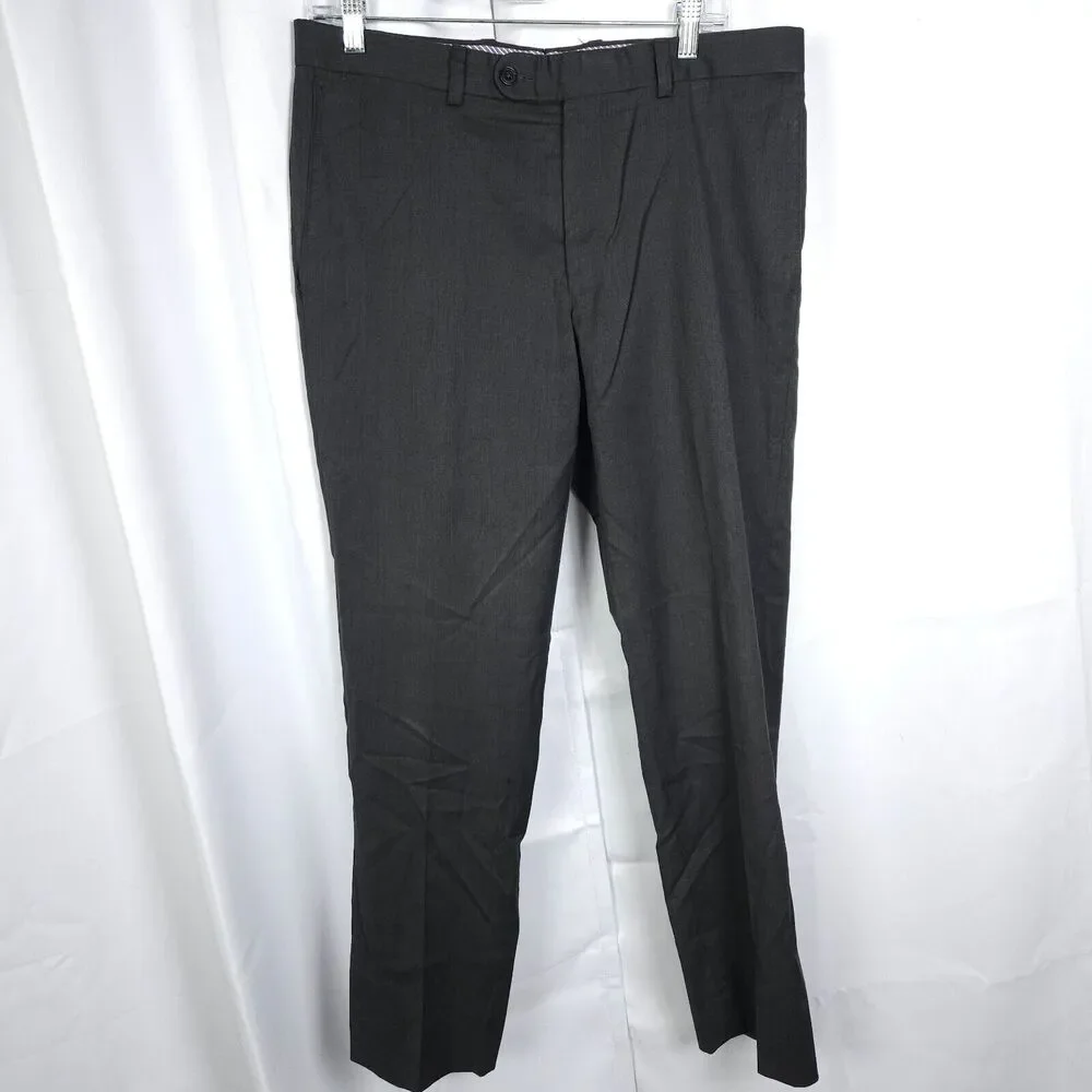 Riviera Jack Victor Loro‎ Piana Super 130s Wool Dress Pants Men's 36x30.5